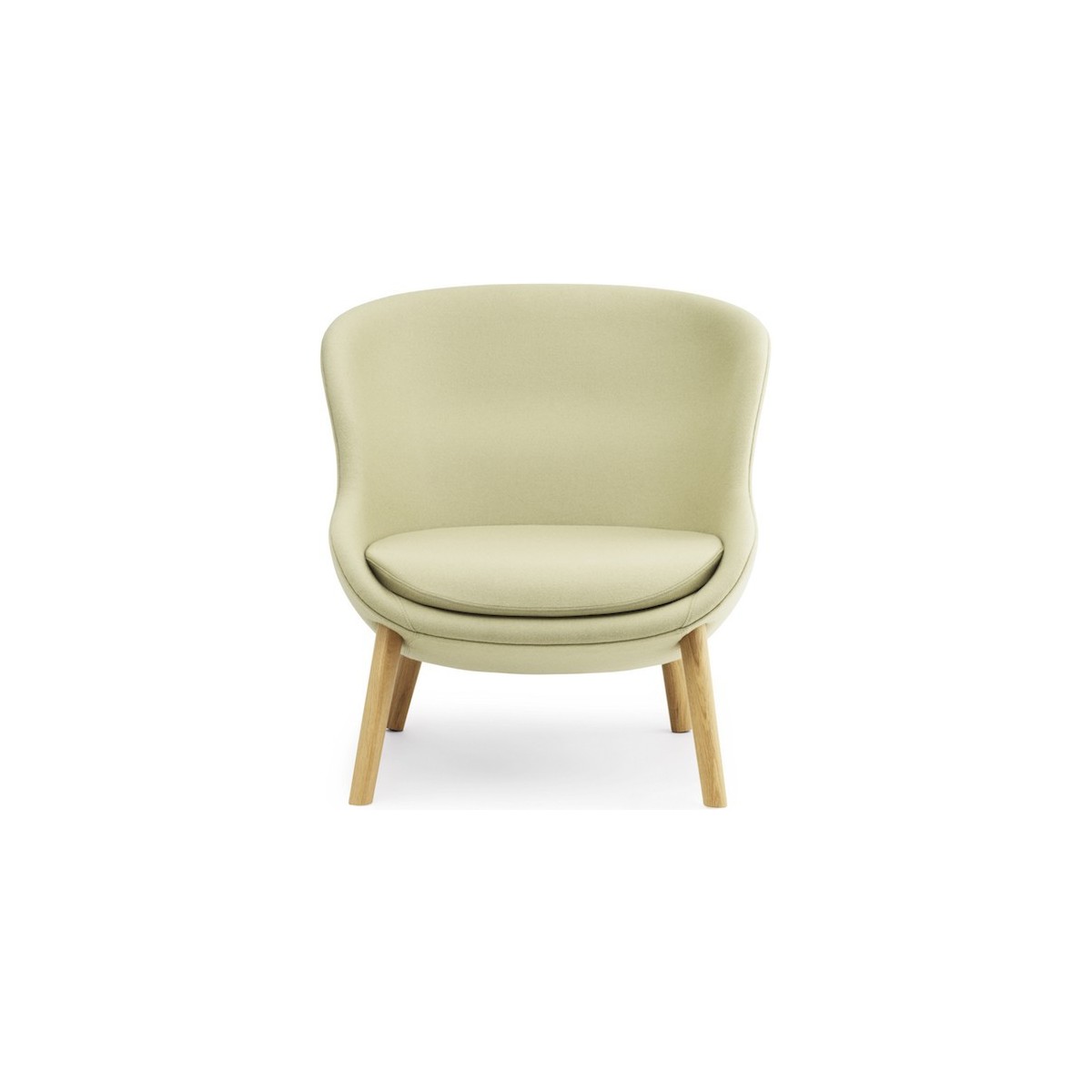 Synergy LDS23 / oak - Hyg low lounge chair