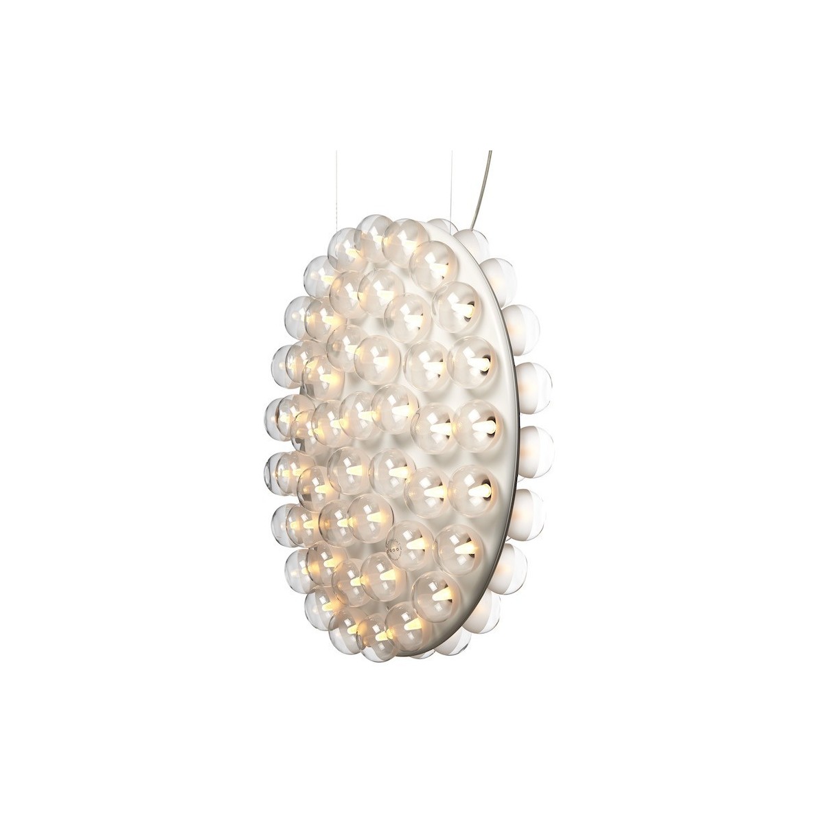 2700K (warm white light) - Prop Light Round Double Vertical pendant