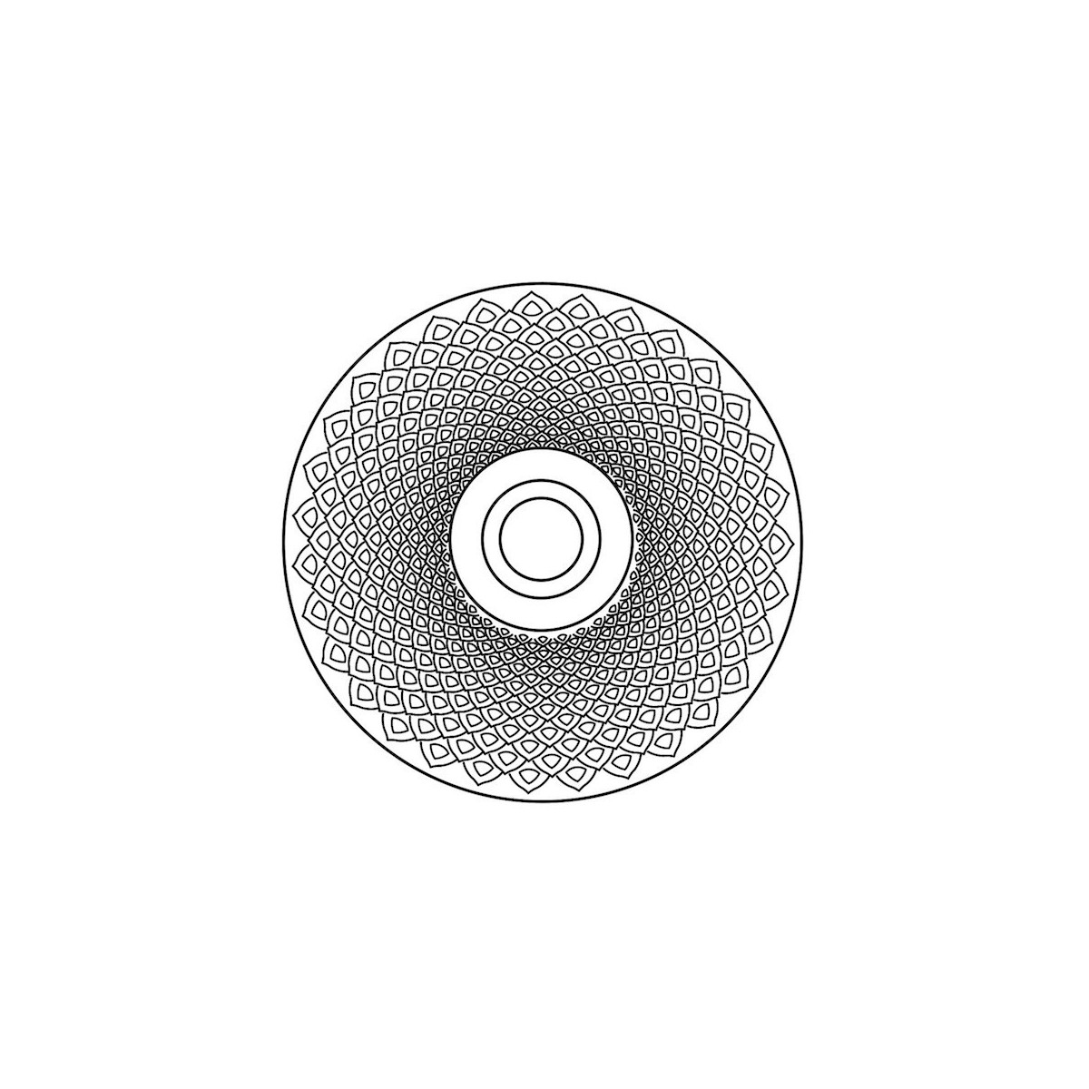 Earth Mandala - applique / plafonnier