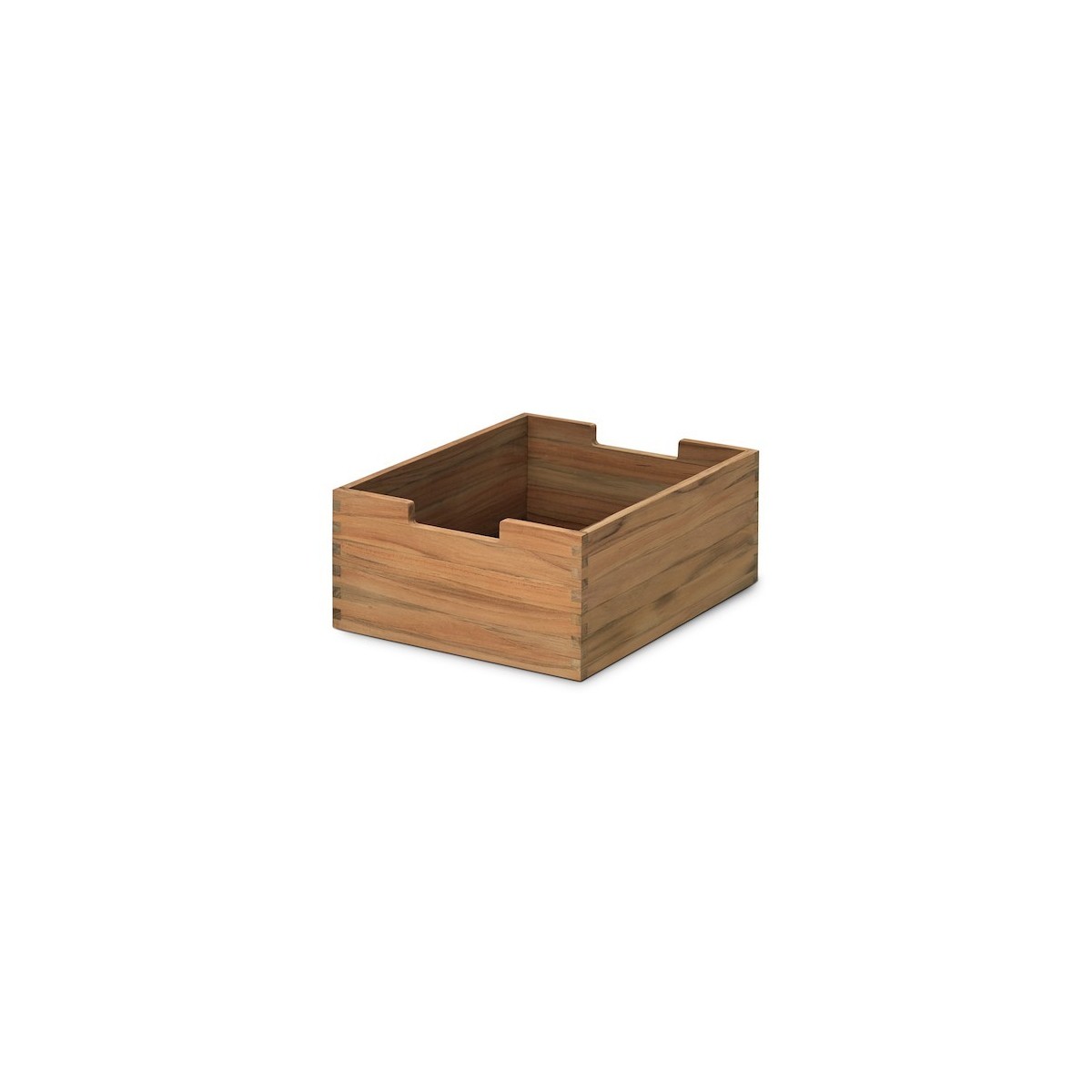 teak - Cutter box, low
