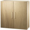 Filing cabinet - Oak - 78x77x32 cm