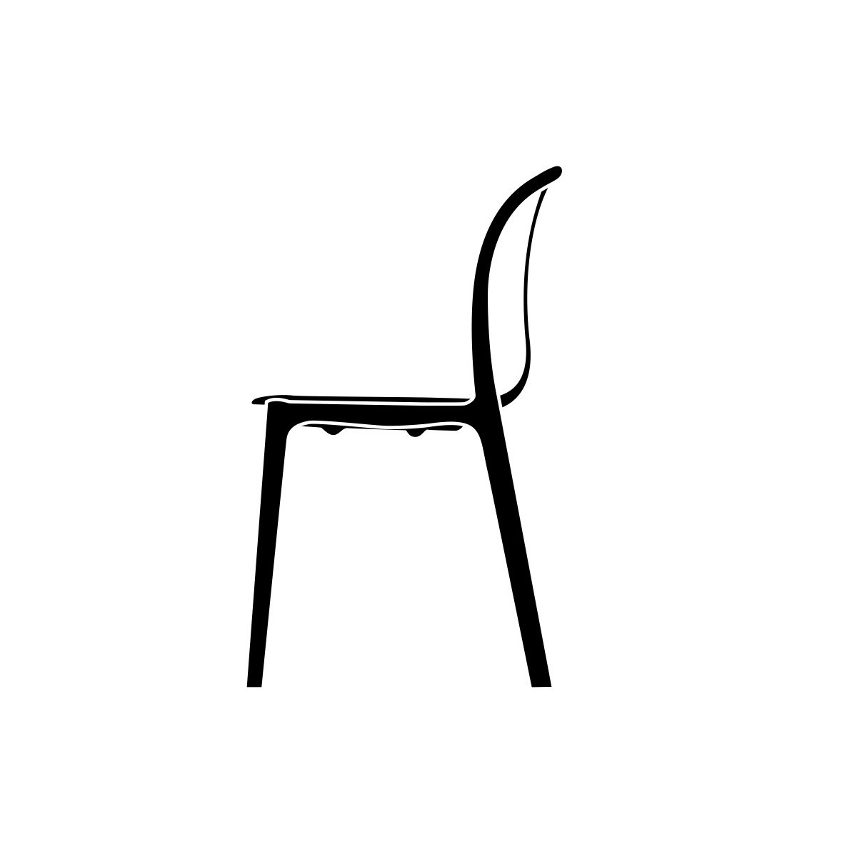 Belleville - chaise plastique*