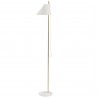 white / brass / marble - floor lamp - Yuh