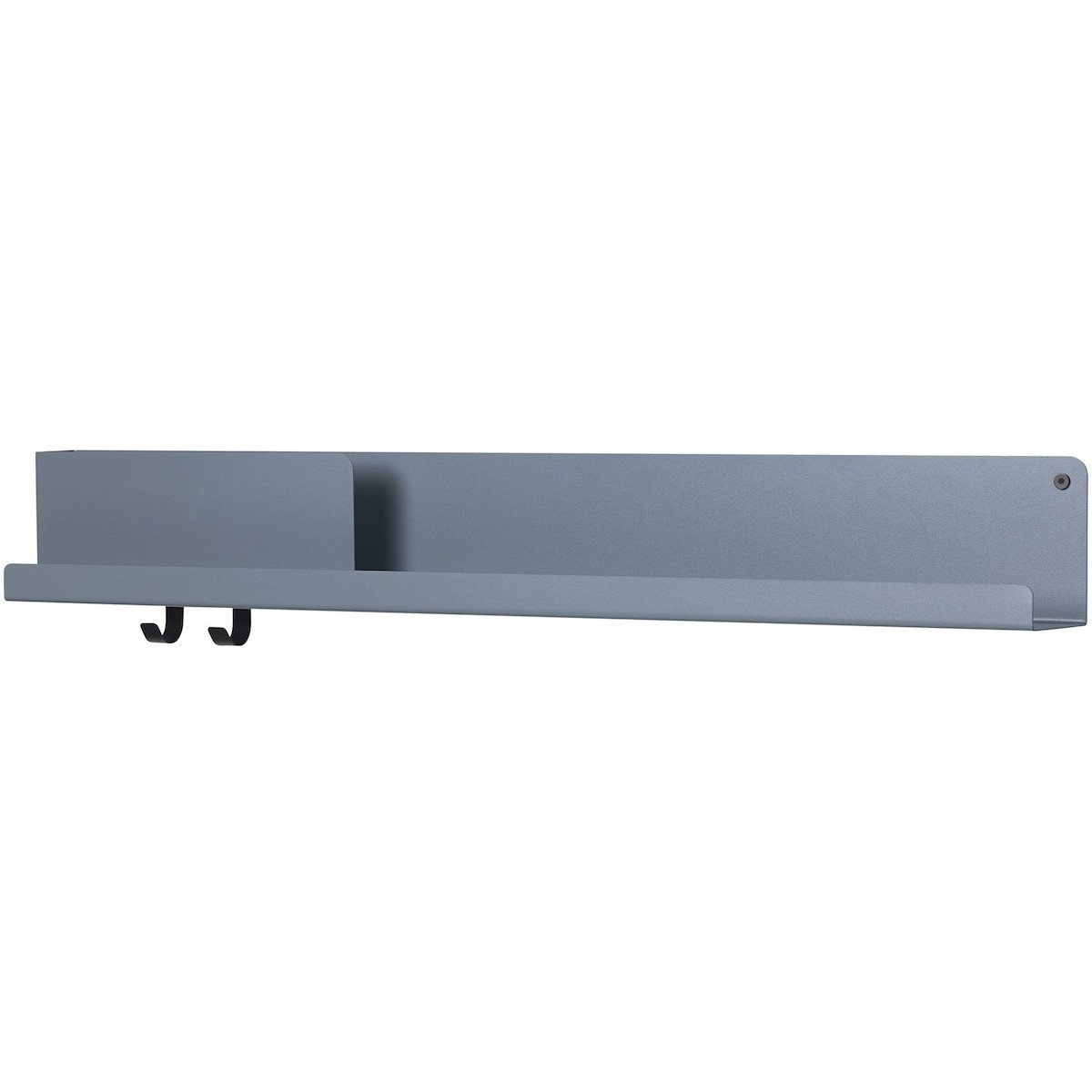 Folded shelf - bleu gris - L96 x P11,4 x H13 cm