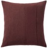 Layer cushion - 50 x 50 cm - burgundy