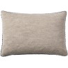 Twine cushion - 60 x 40 cm - dark grey