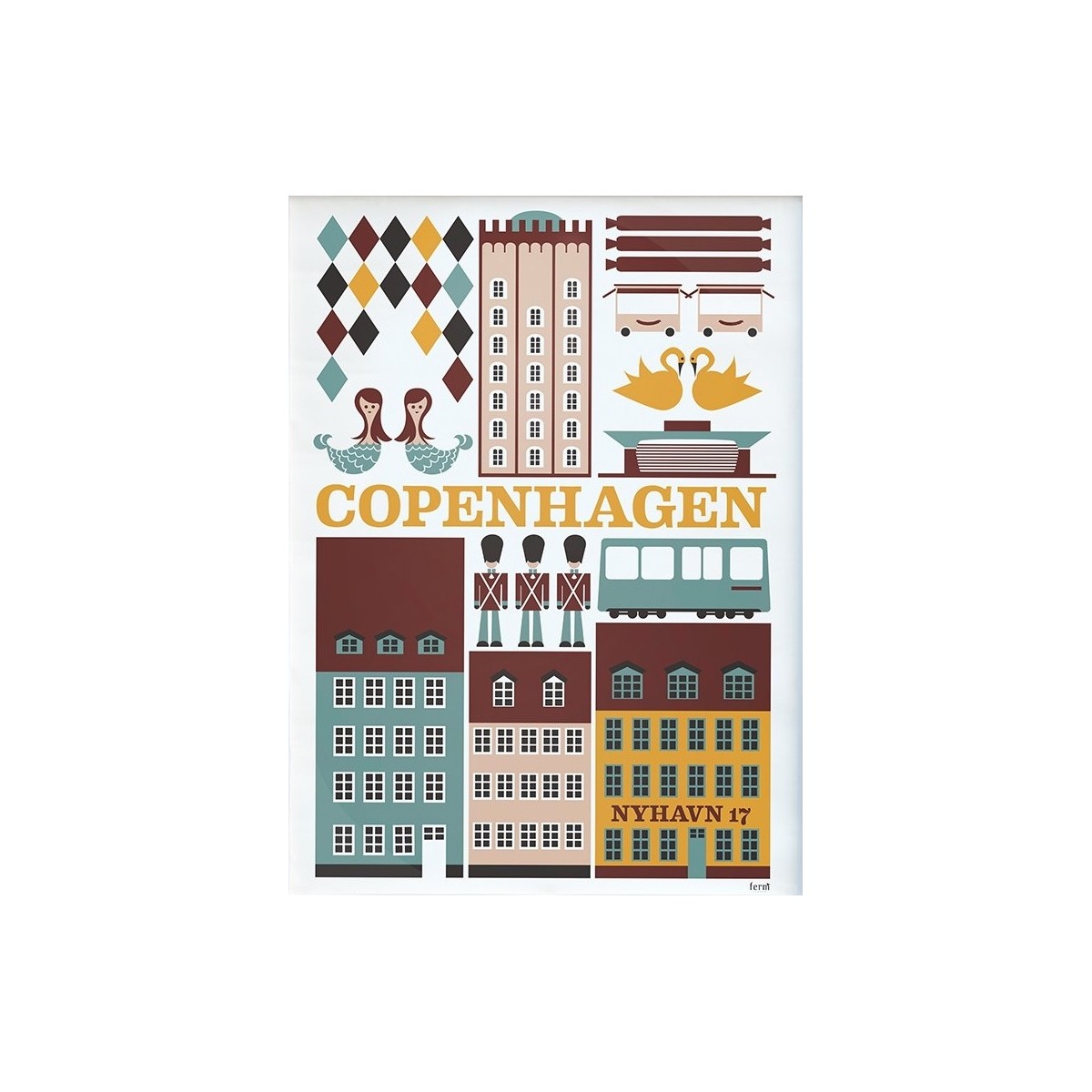 SOLD OUT - Copenhagen - poster