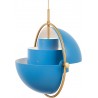 brass/Nordic blue matt - Multi-Lite pendant Ø36 cm (lampshade 32cm)*