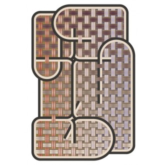 Tangle Medan rug - 194 x 280 cm - Yarn Box