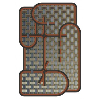 tapis Tangle Menjangan - 194 x 280 cm - Yarn Box