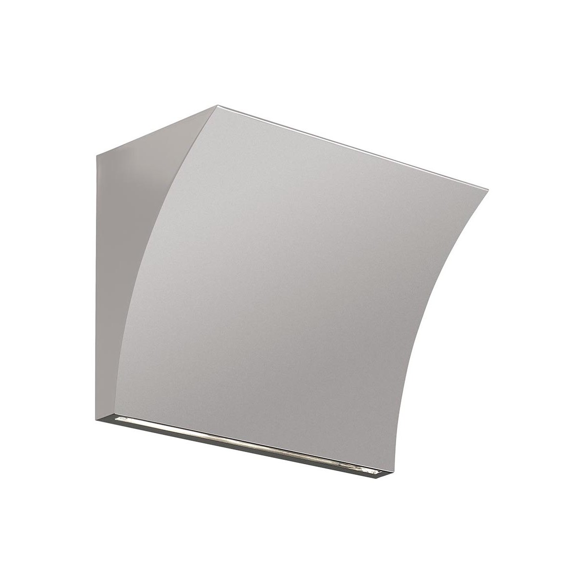 Pochette wall lamp Up/Down (int LED) - grey