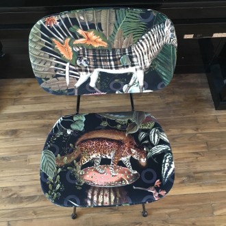 Menagerie of Extinct Animals / black legs - golden chair