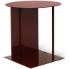 table d'appoint Place - marron rouge brillant