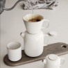 cream Sekki - coffee dripper - W11 x H9,5 x D4 cm