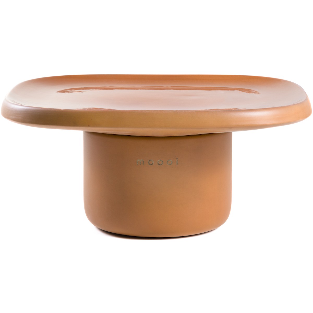 W61 x D61 x H28 cm – terracotta – square low – Obon table