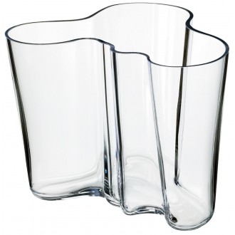 Aalto vase 120mm, clear - 1007039