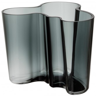 Aalto vase 160mm, dark grey...