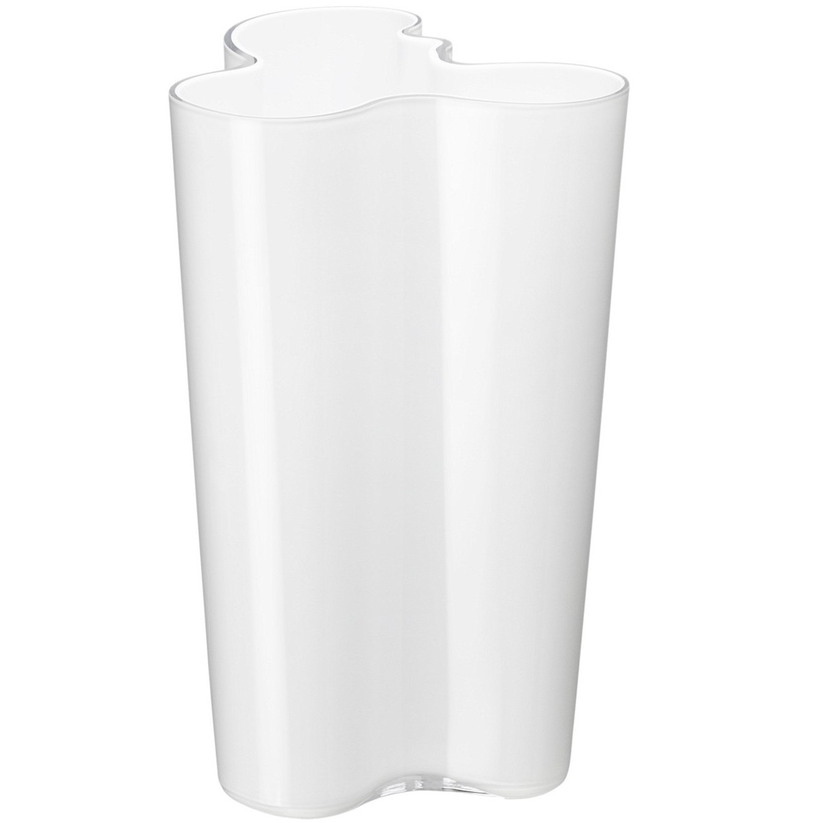 Aalto vase 251mm, white opal - 1007155