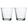 21cl - 2 x Kartio clear glasses