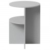 OUT OF STOCK - Halves Side Table - light grey