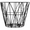 L - black - Wire basket