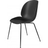 Black shell - matt black base - Beetle chair plastic