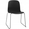 black - sled base Visu chair