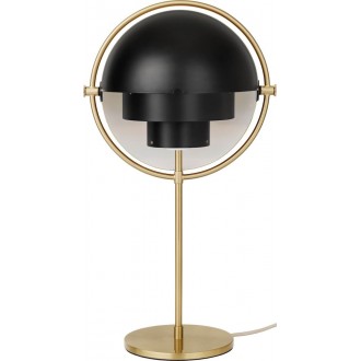 black semi matt / brass - Multi-Lite table lamp