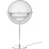 blanc semi mat / chrome - Lampe de table Multi-Lite
