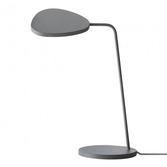 Leaf table lamp - grey