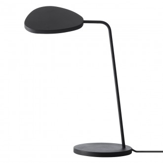 Leaf table lamp - black