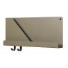 Folded shelf - olive - L51 x D6,9 x H22 cm