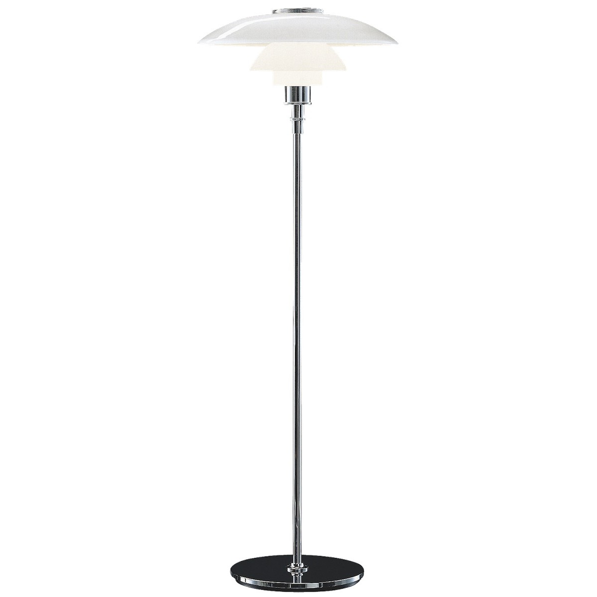 PH4½-3½ Glass  Floor Lamp