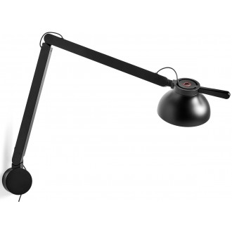 soft black - wall bracket - PC lamp double