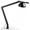 Soft black - insert table - lampe PC double