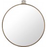 Ø70cm - Randaccio Wall Mirror - Round - Antique Brass