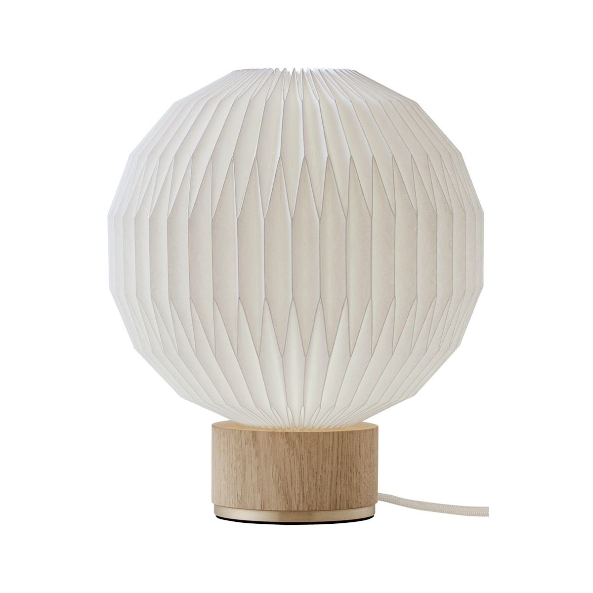 XS - light oak / paper shade - 375 table lamp