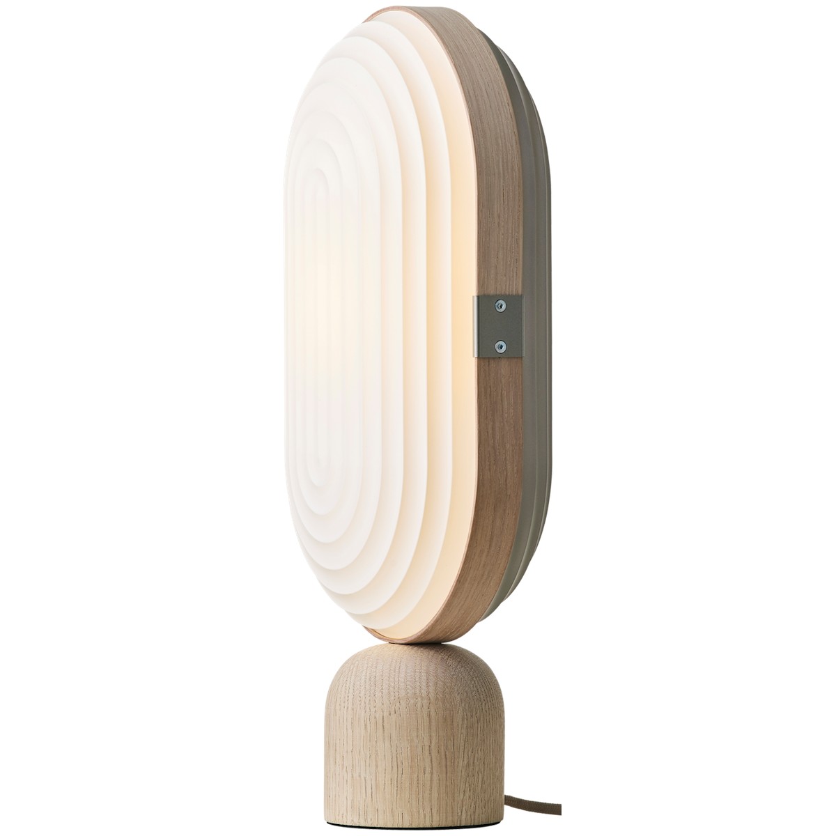 light oak - Arc table lamp