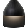 SOLD OUT - Facet wall lamp black + large reflective plate - out of stock