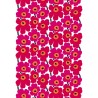Pieni Unikko - rouge 001 - coton - tissu Marimekko