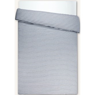 240x220cm - grey - Tasaraita duvet cover