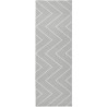 gris béton - Rita - tapis plastique*
