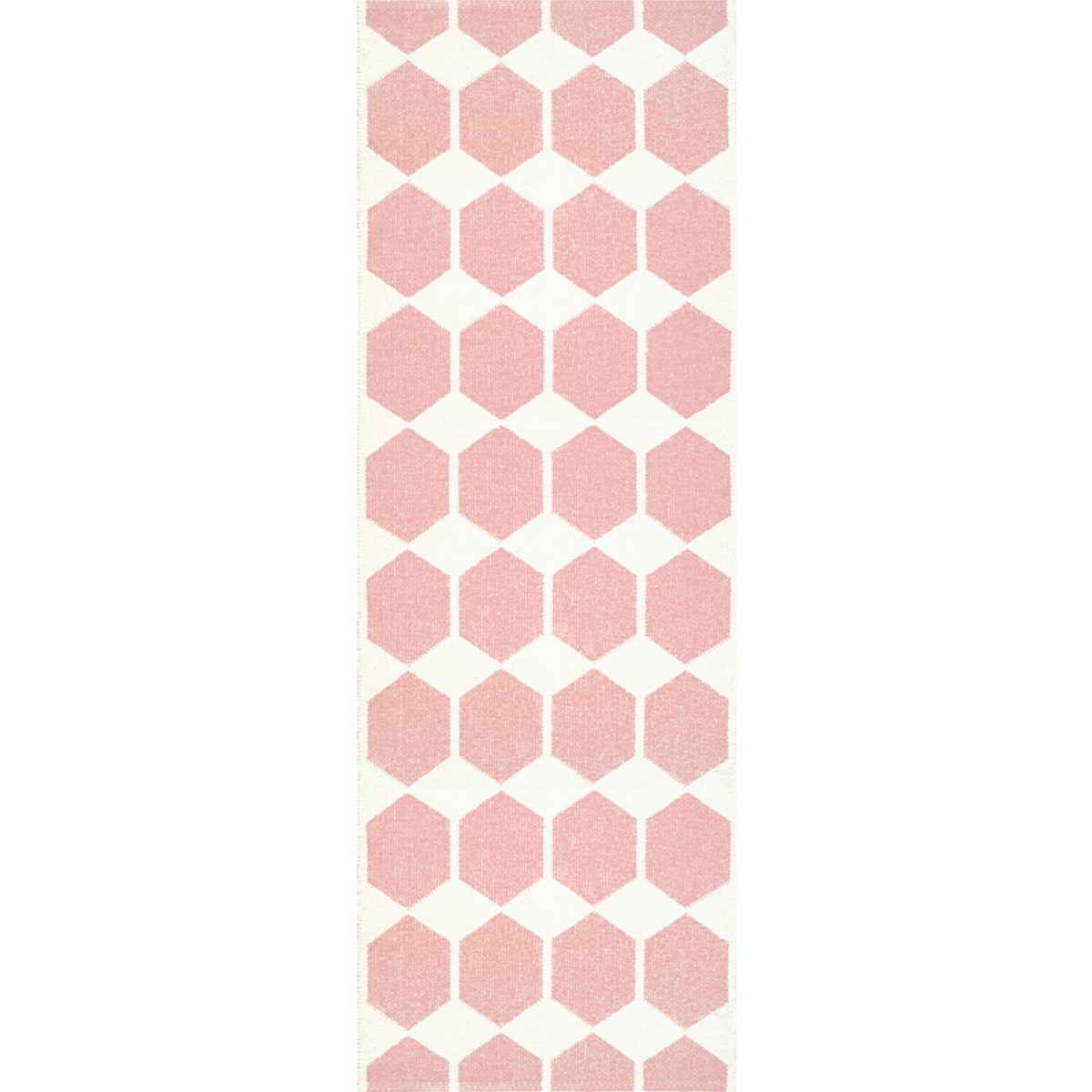 pink pastel - Anna - plastic rug