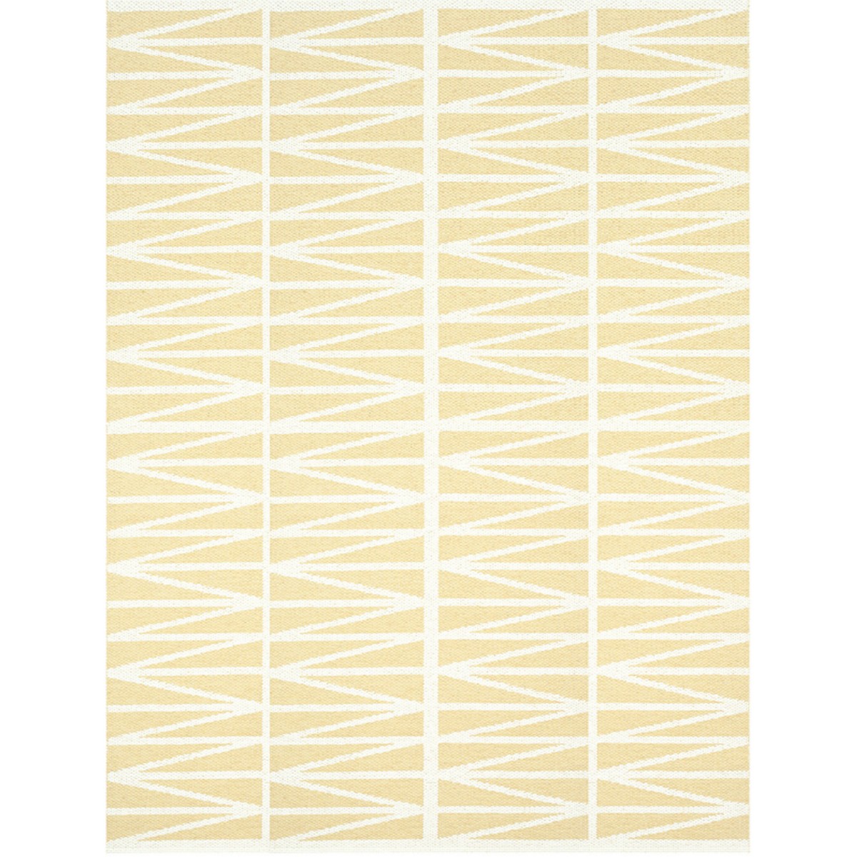 jaune clair - 150x200cm - Helmi - tapis plastique