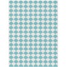 bleu piscine - 150x200cm - Gerda - tapis plastique