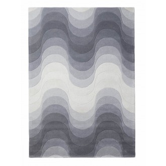 gris - tapis Wave 240 x 170 cm
