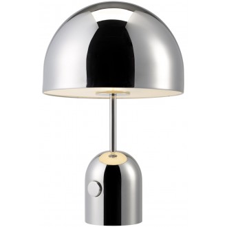 Lampe de table Bell – H44cm – chrome