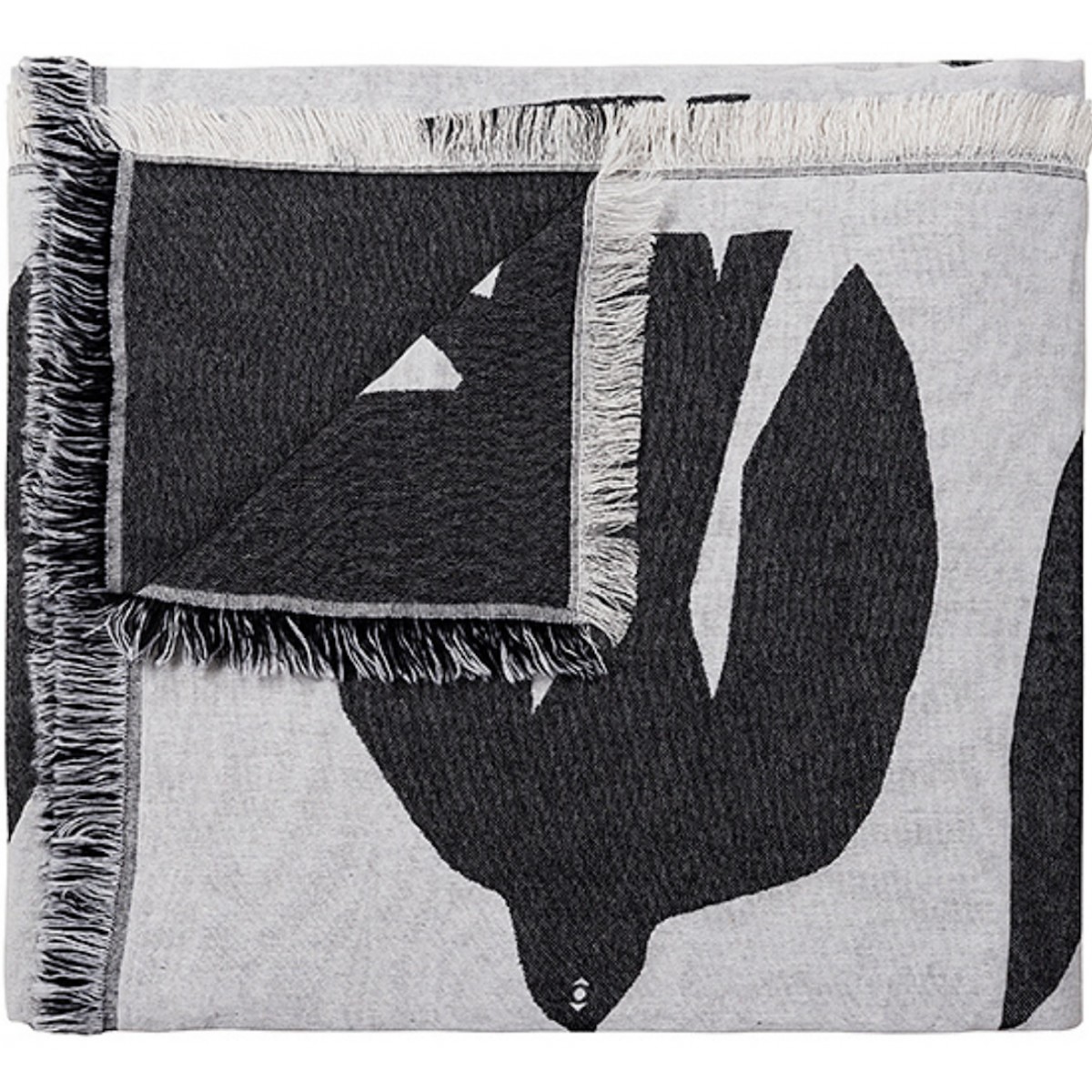 beluga - Early bird wool blanket