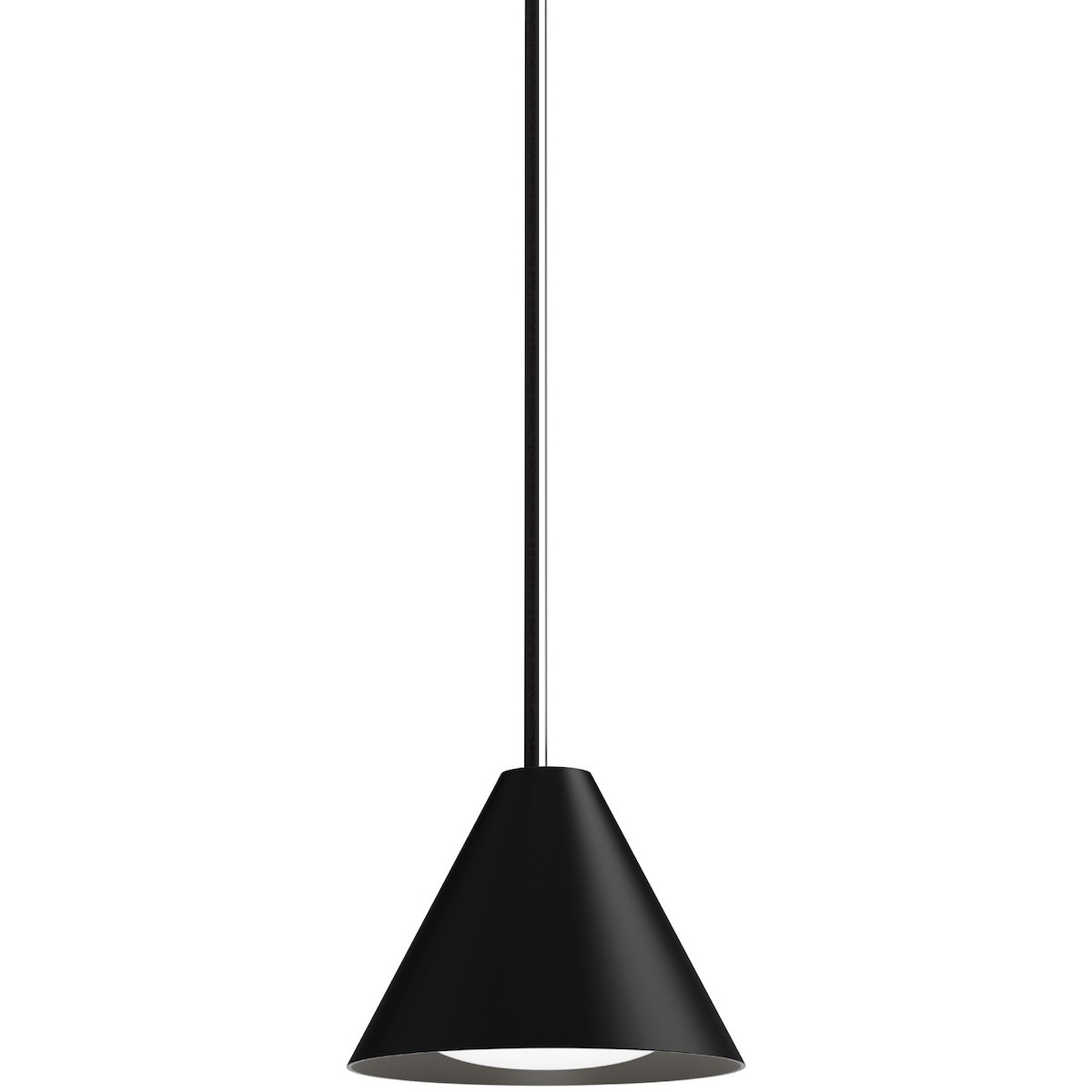 suspension Keglen Ø17,5 cm noire