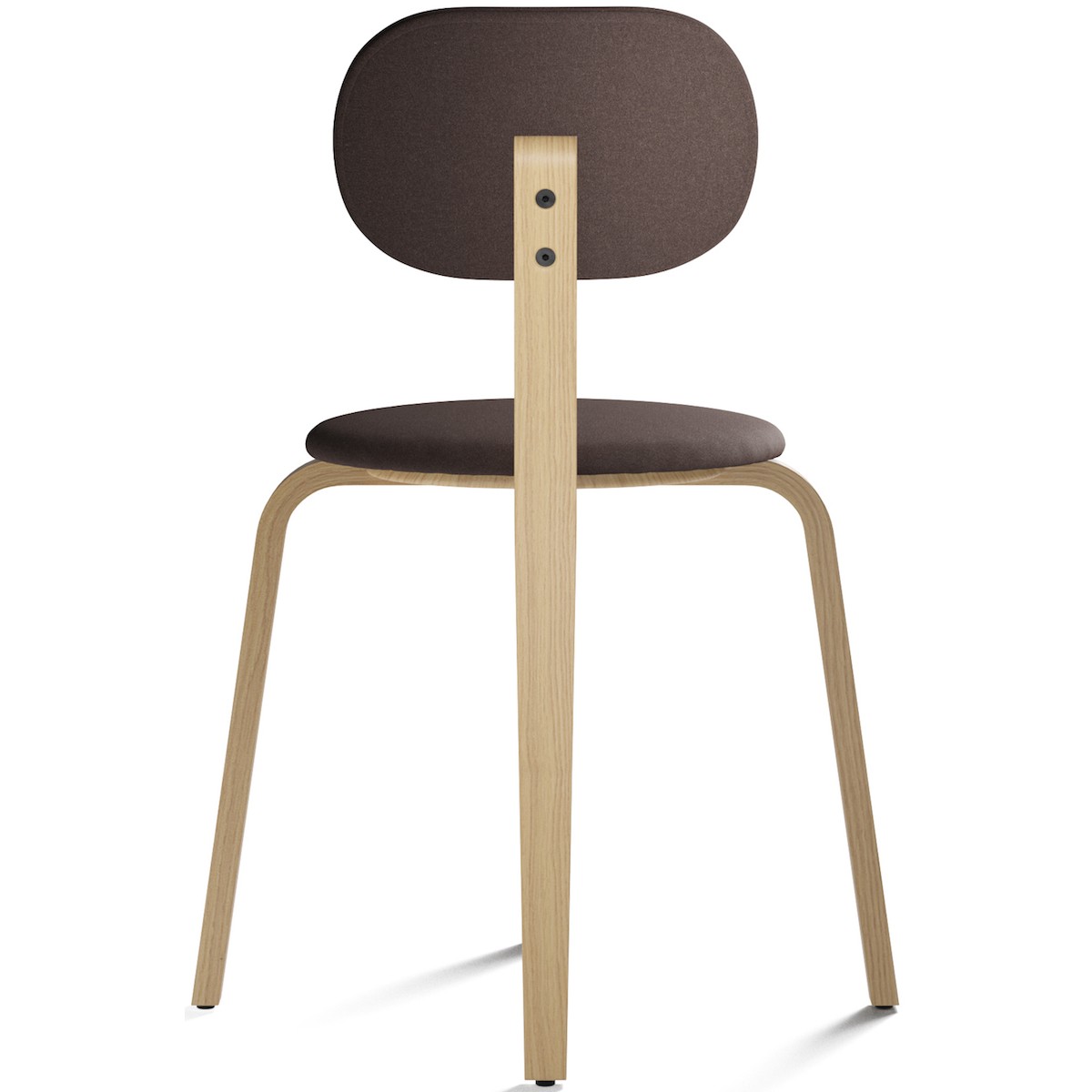 Afteroom Plywood Dining chair - chêne naturel + assise et dossier tissu Gaja 61114